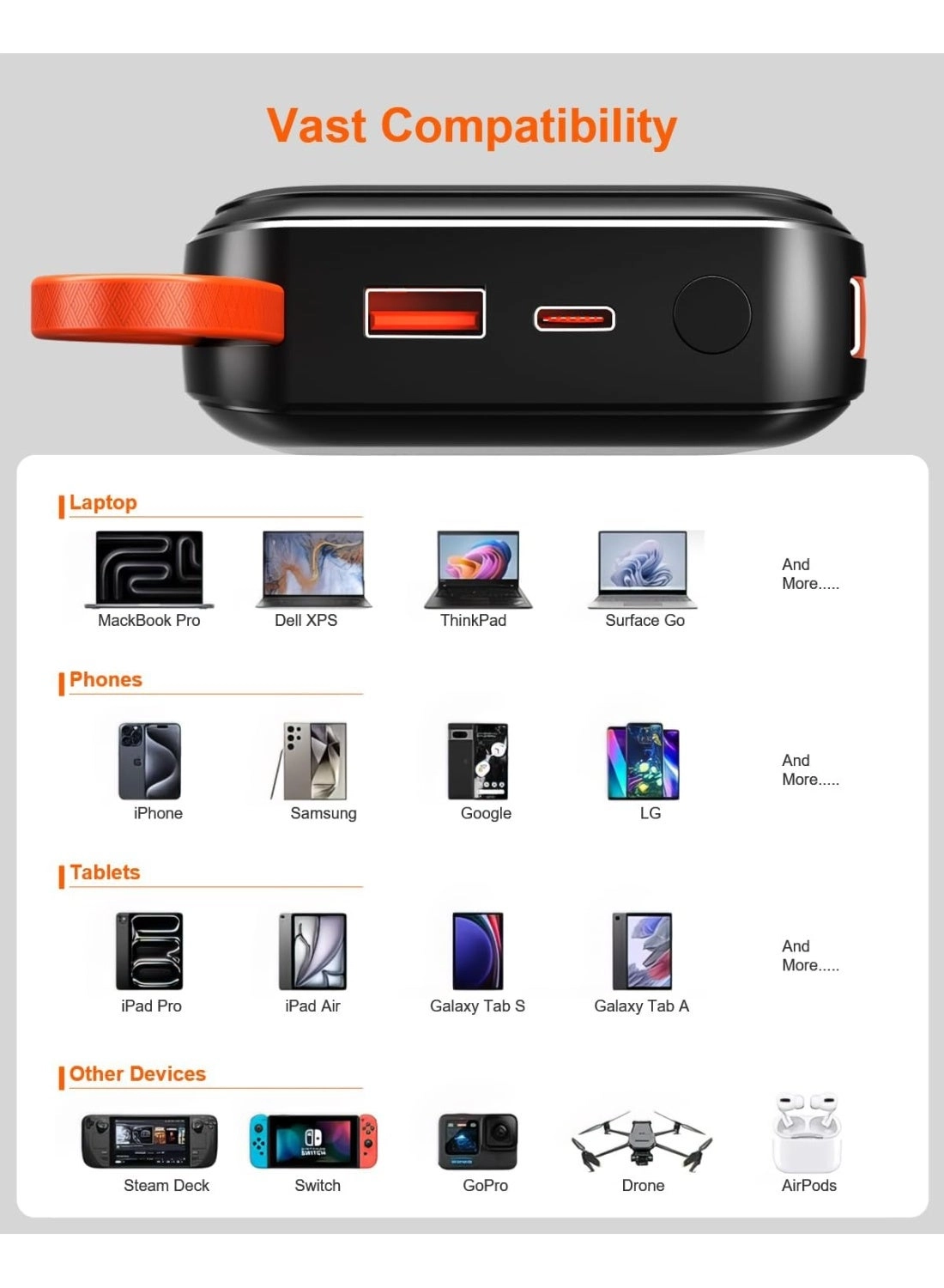 Rock Power - 20000mAh 45W