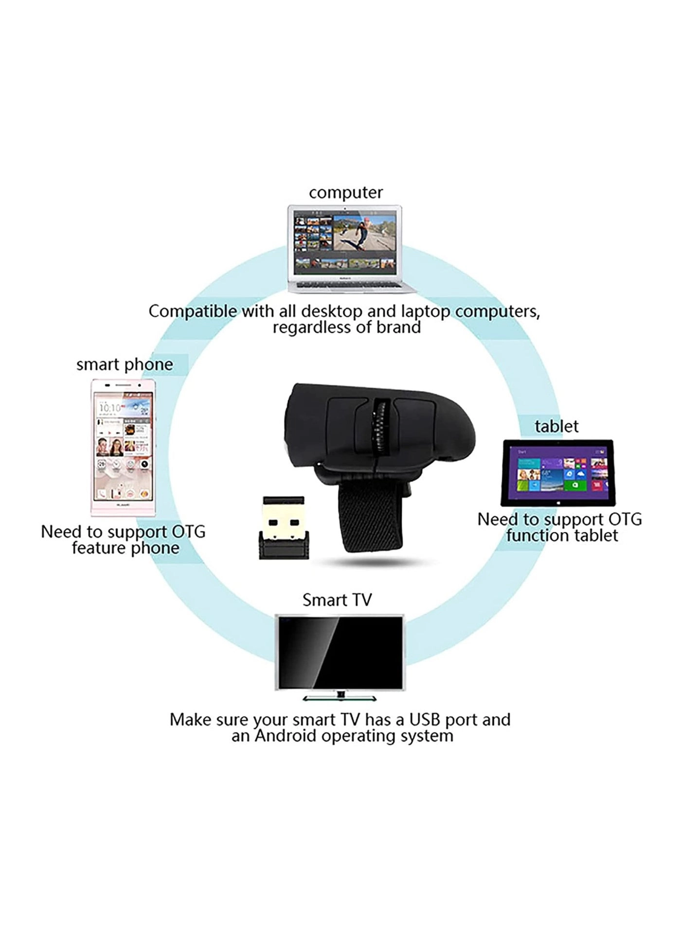 Finger Ring Mouse - Bluetooth