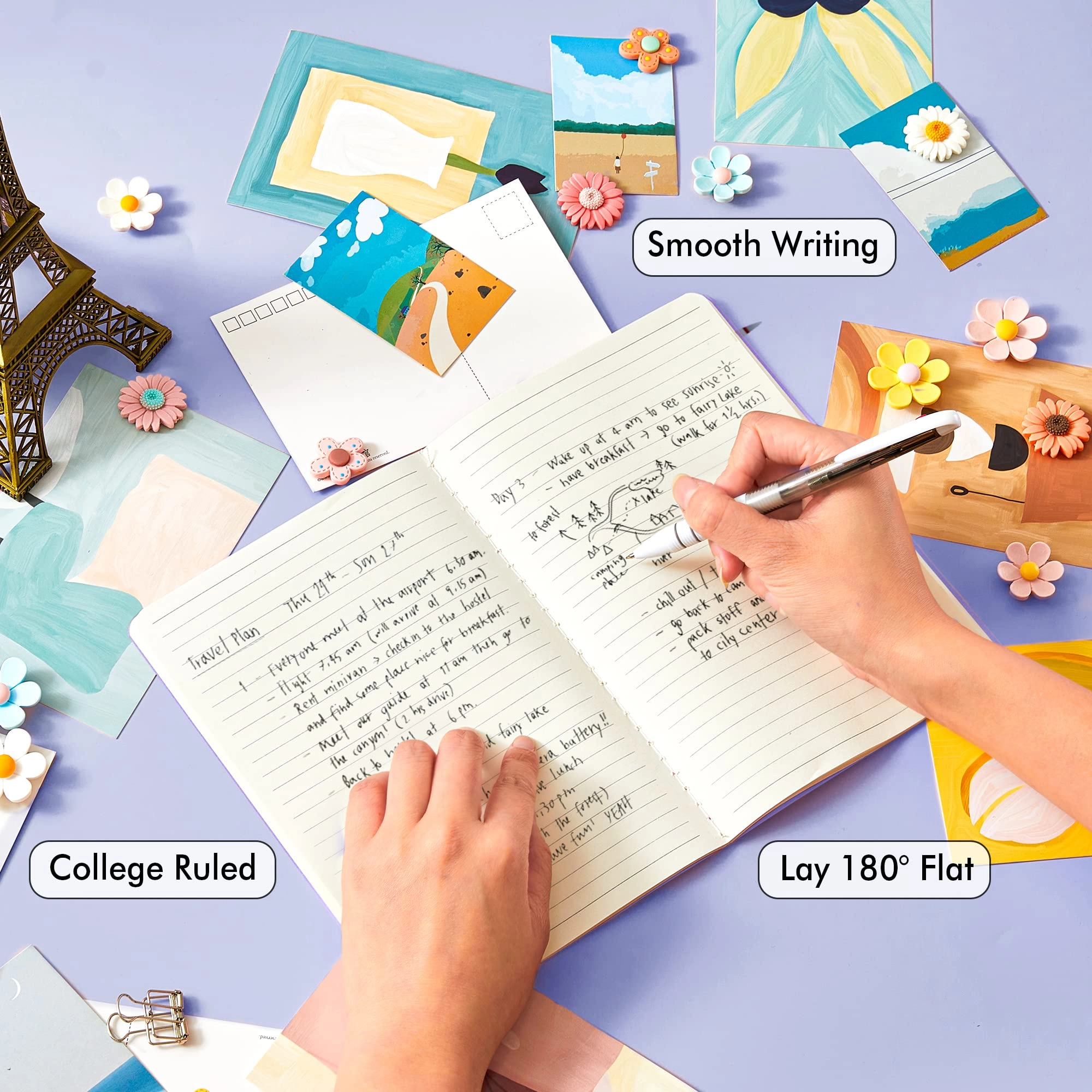 Soft Cover Notebook A5 Softcover - Lined 46 Sheets