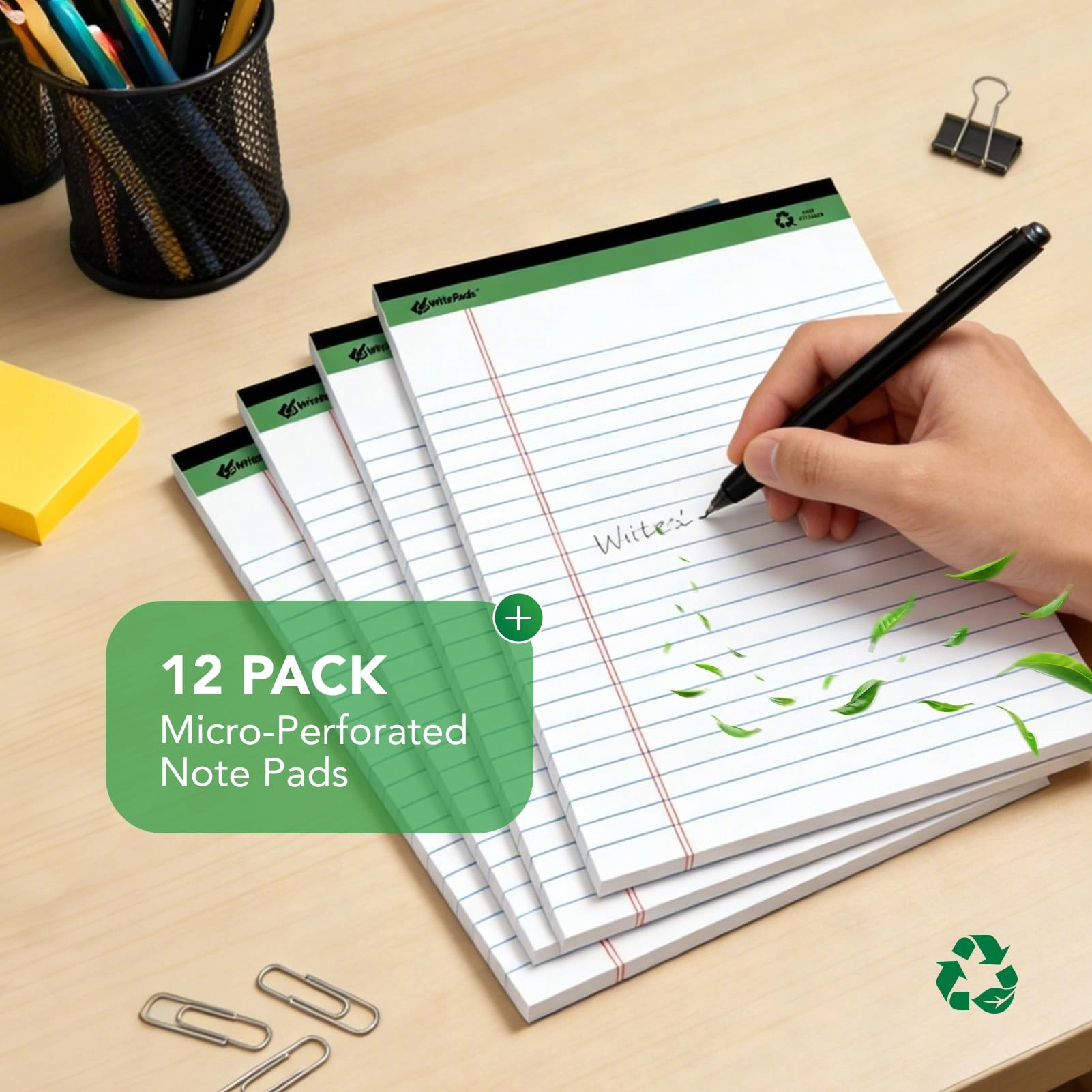 Legal Note pads 8.5-x-11.75-inch - Lined 600 Sheets