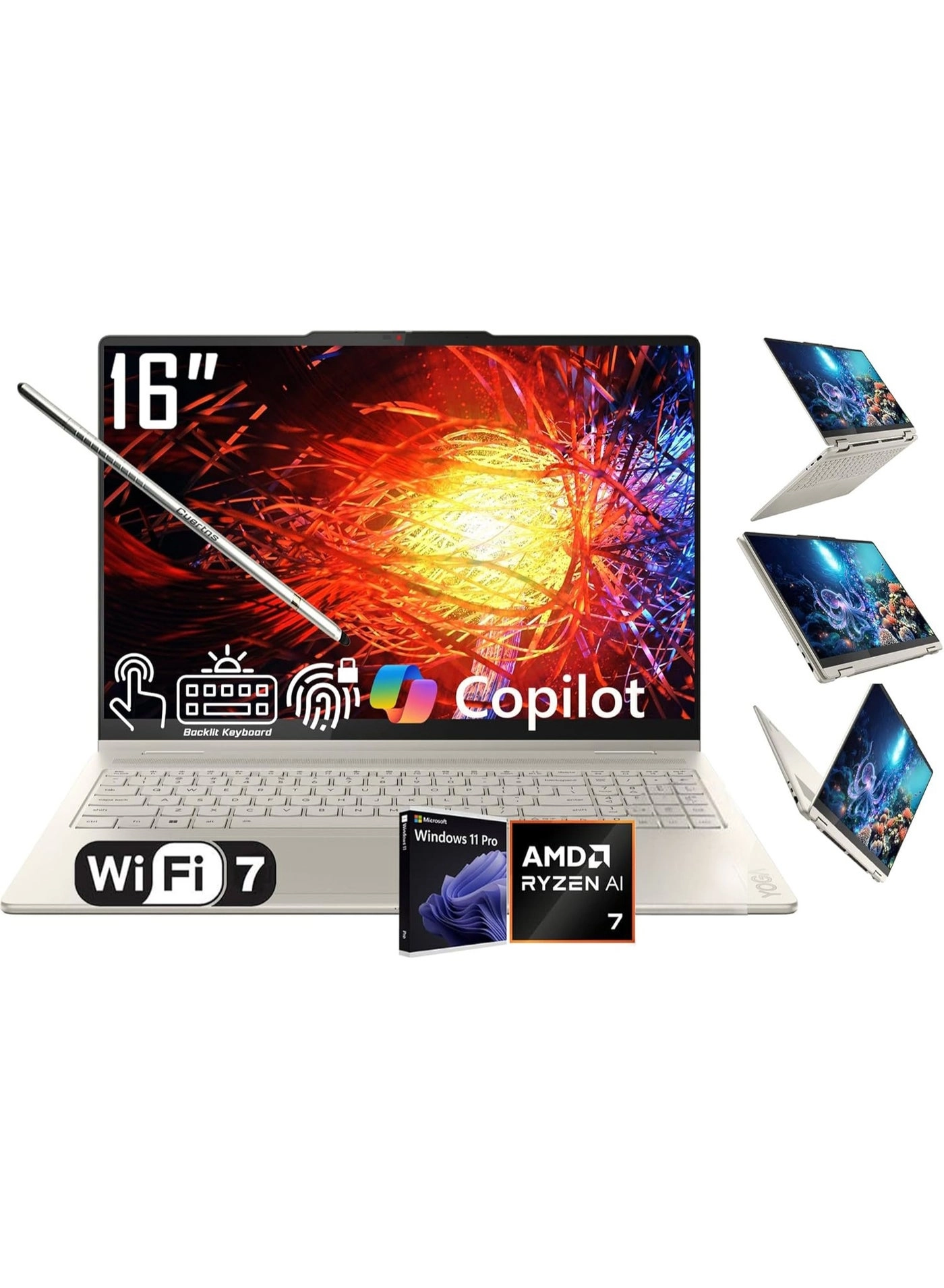 Yoga 7 - 16'' 1TB 16GB Ryzen AI 7 350