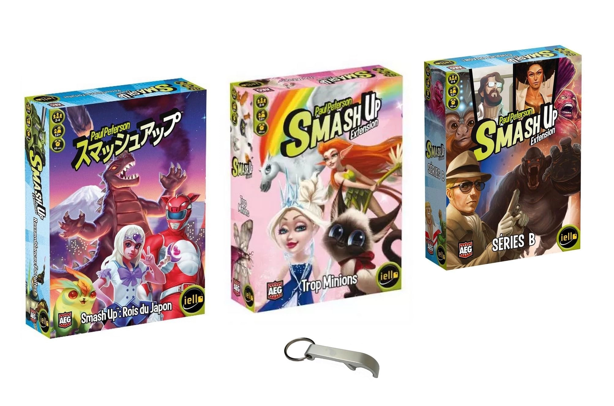 Blumie Shop Smash Up: Too Cute + Smash Up: Series B + Smash Up: King of Japan + Bottle Opener (French)
