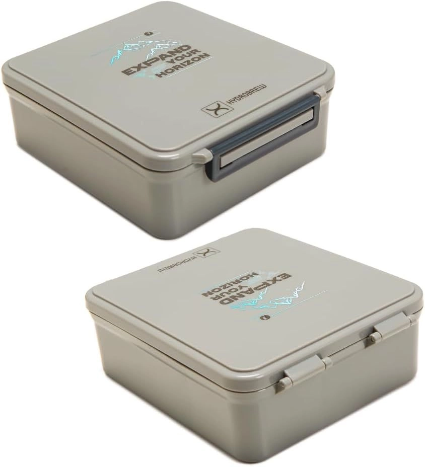 Bento Lunch Box With Steel Food Jar - Think Big Blush 1.74L