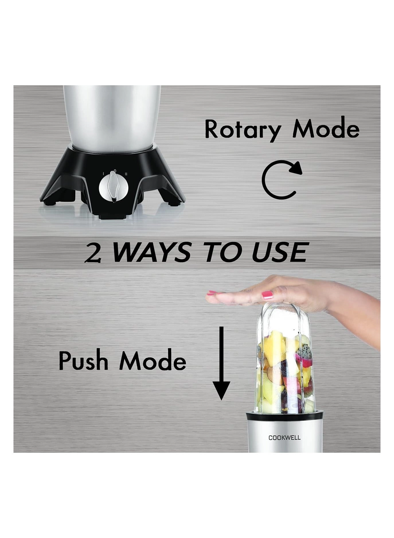 Bullet Mixer Grinder - 3 L 600 W