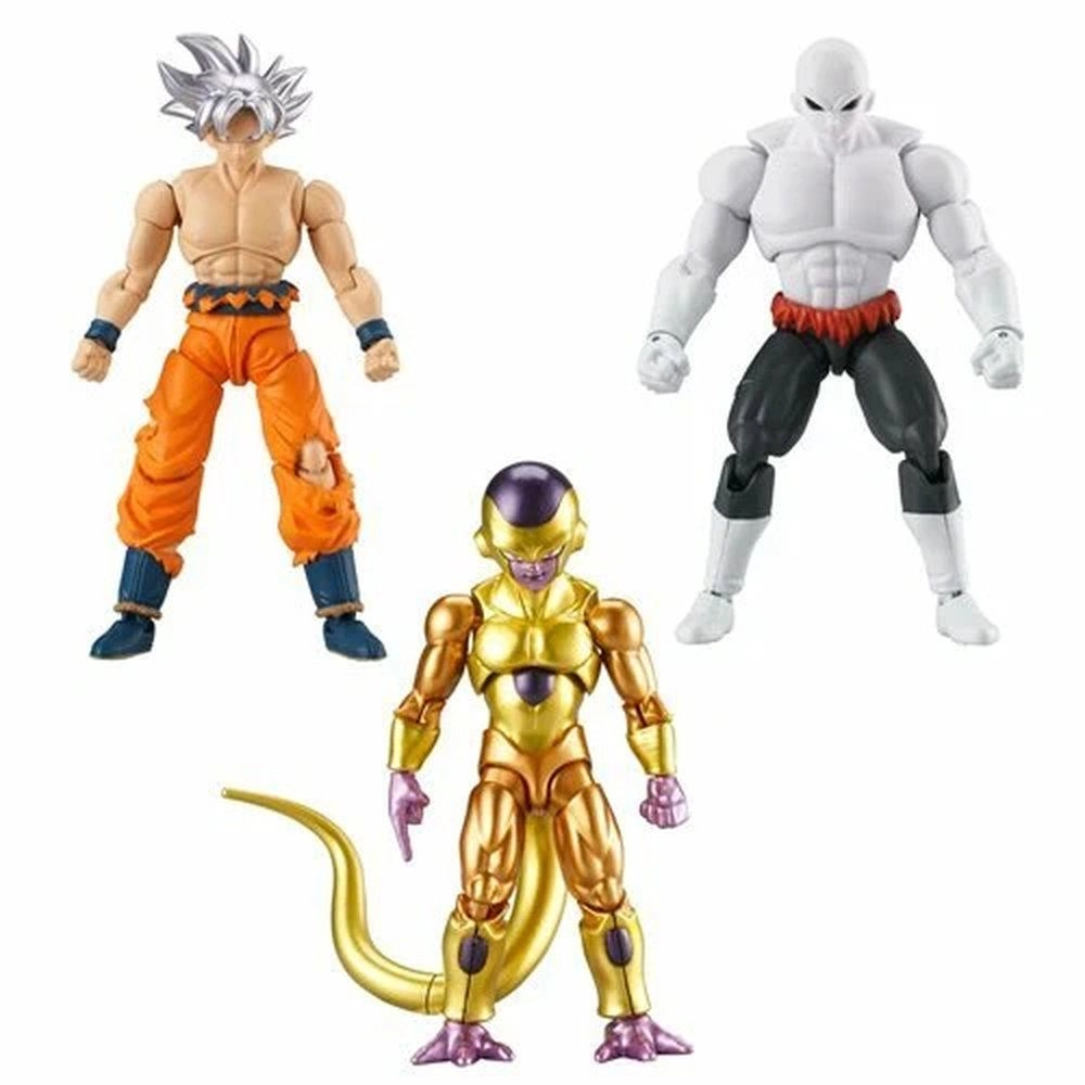 Bandai Dragonball Super - Golden Frieza + Jiren Full Power Final Form + Ultra Instinct Goku (36370) 3 pcs