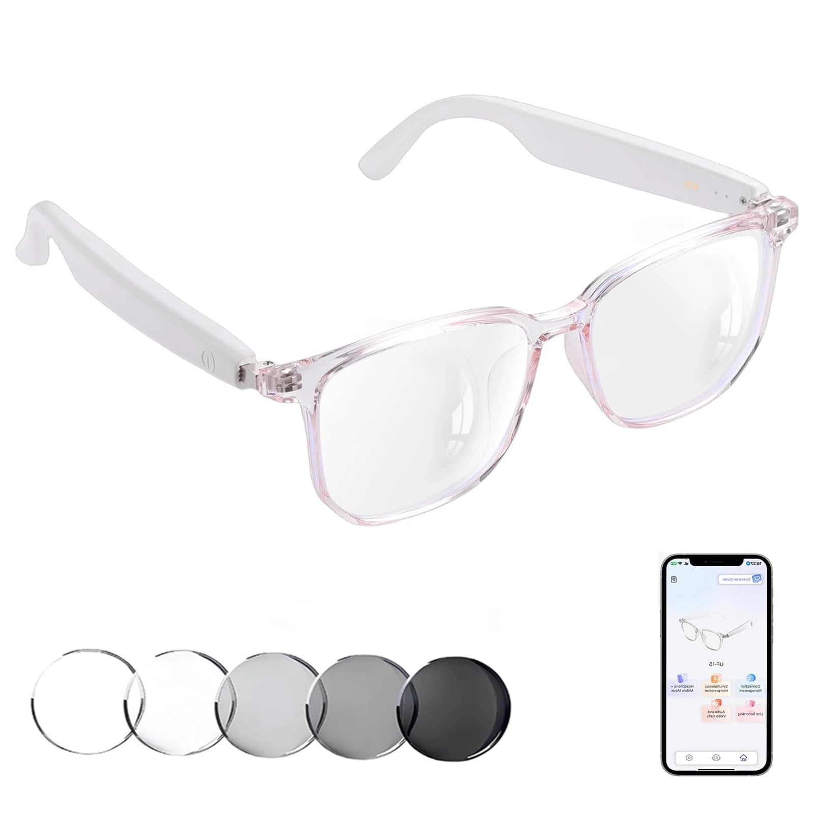 GS03 - 160+ Languages Photochromic Lenses