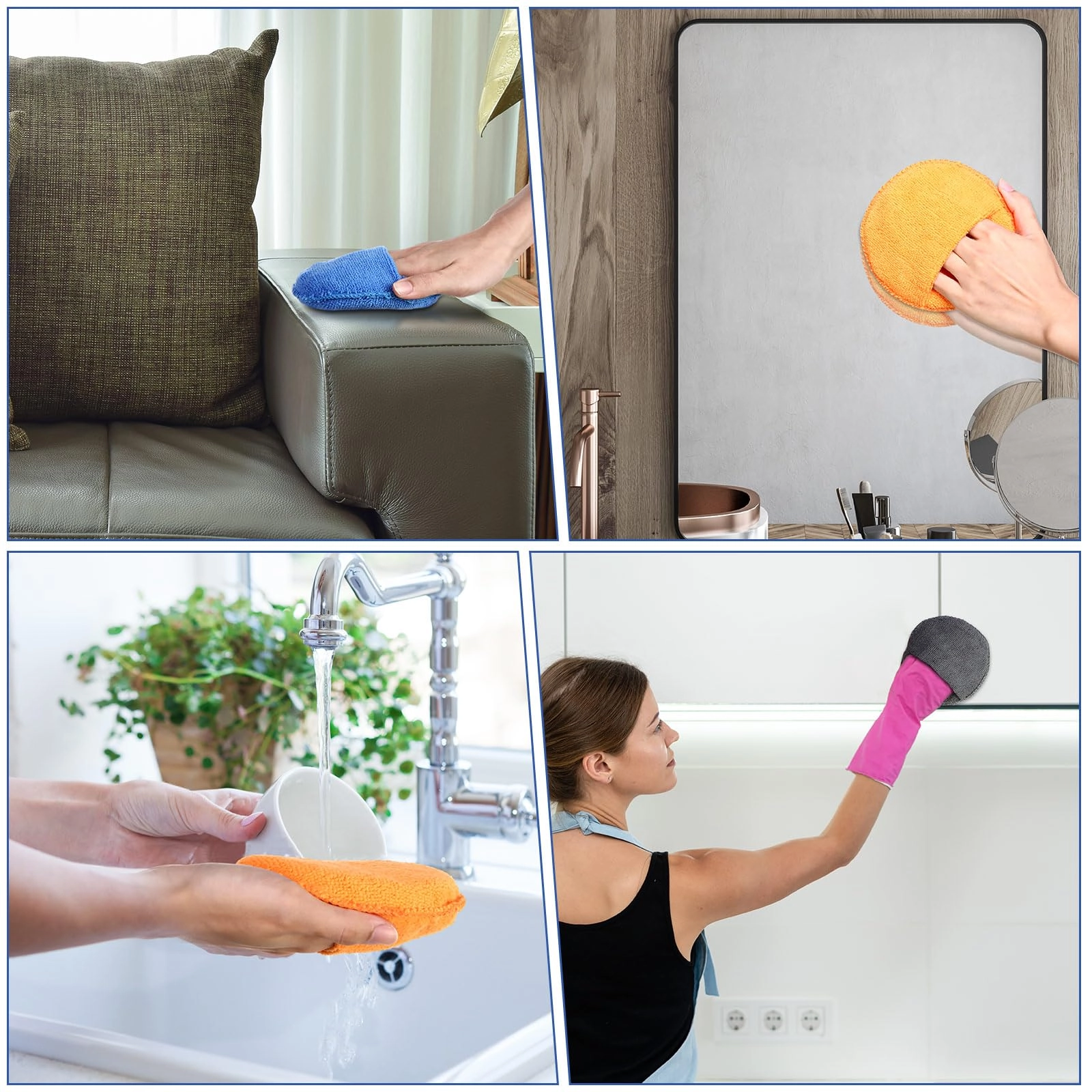Microfiber Wax Applicator Pad - 5"