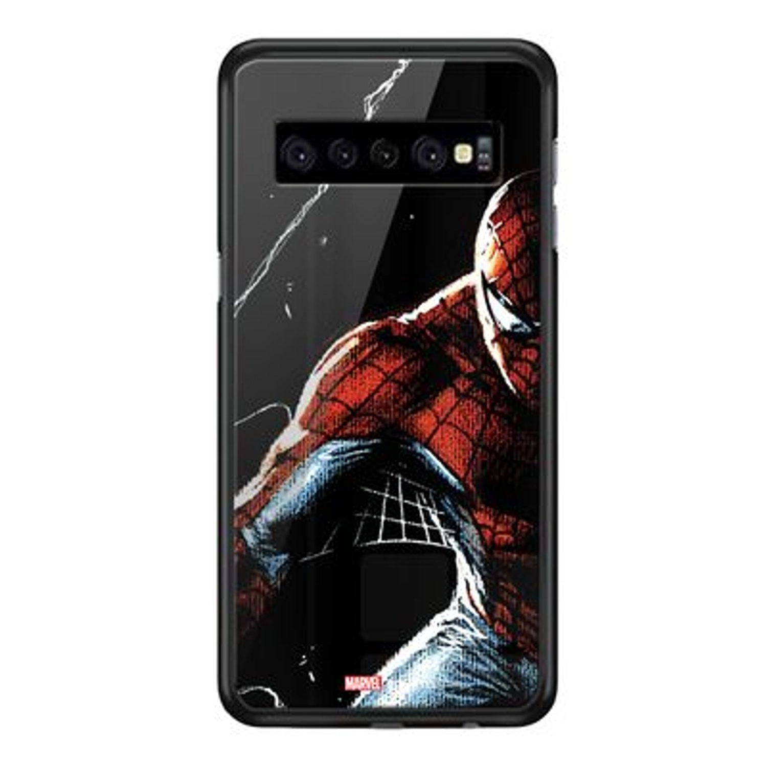 Wackylicious Spiderman In The Dark Back Case for Galaxy S10
