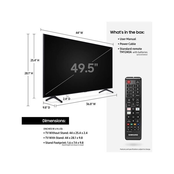 UA50AU7000UXZN - 50 inch