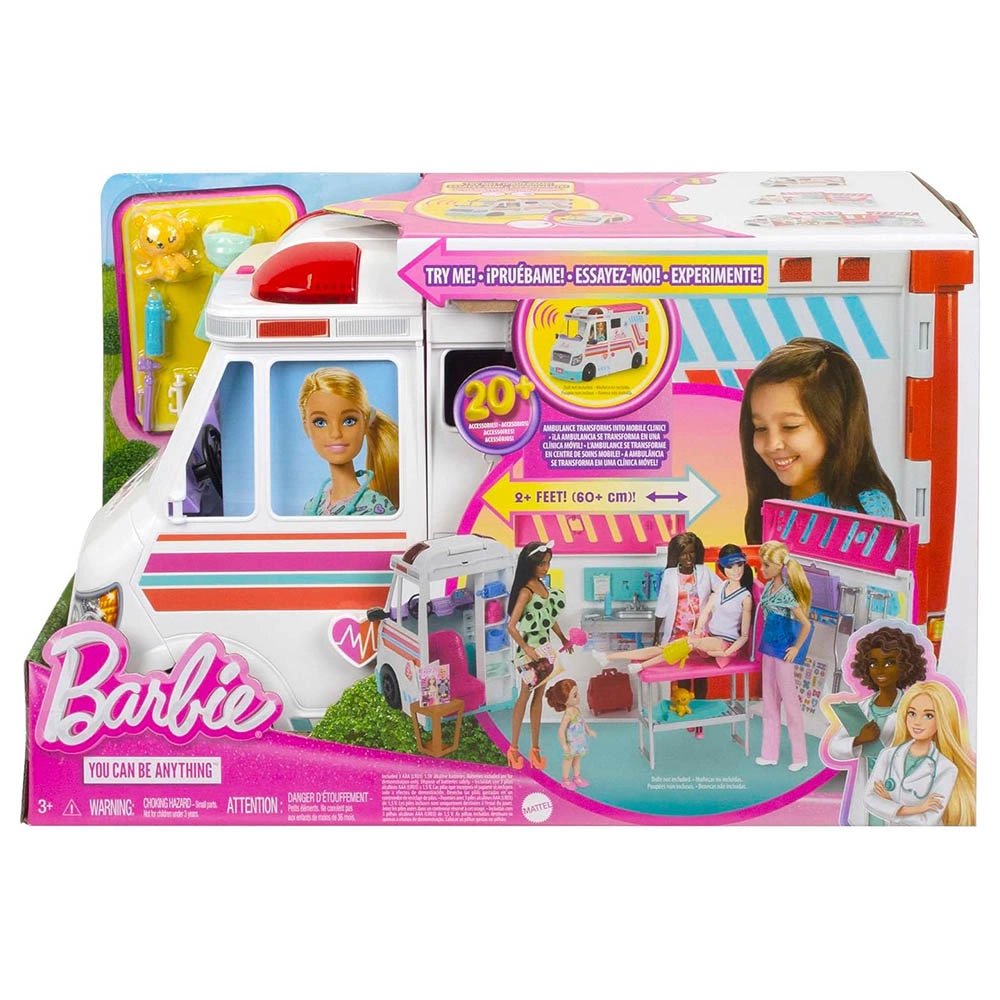 Mattel Games Care Clinic Doll Playset - 20+ accessories Ages 3+