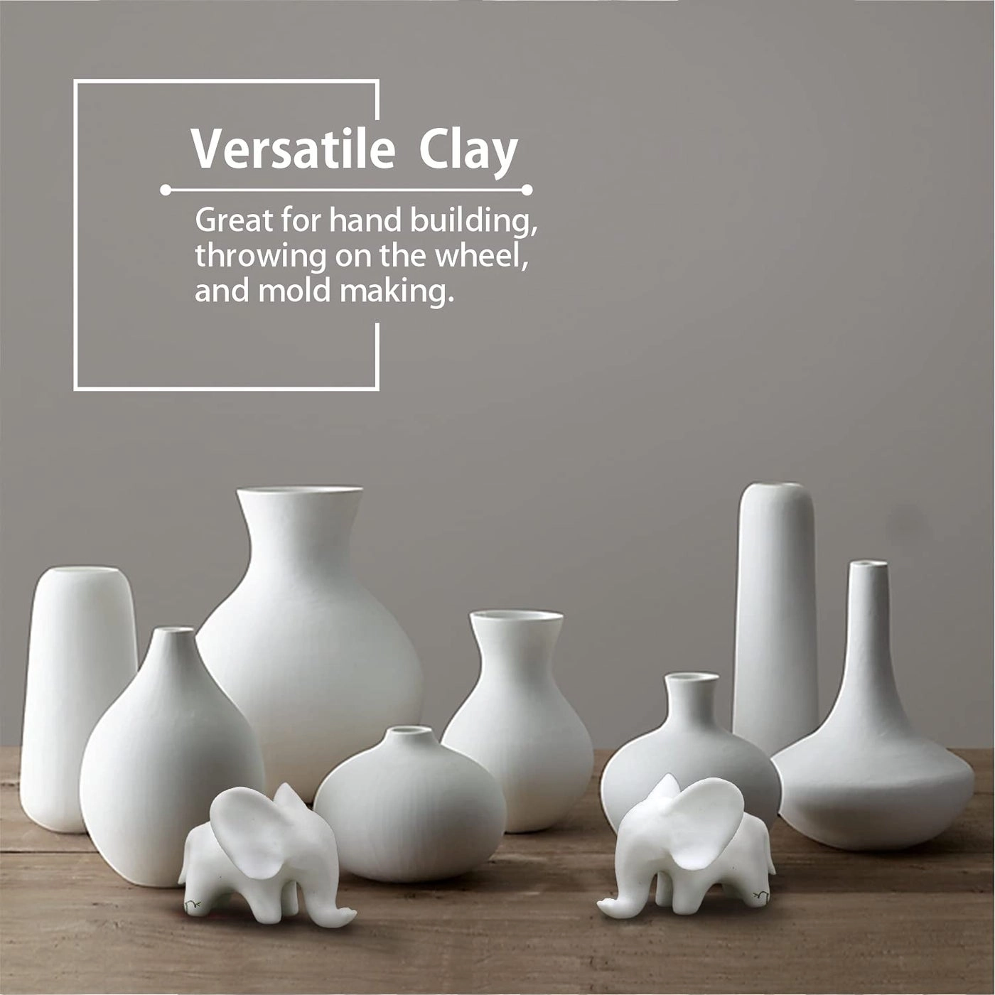 Low Fire Pottery Clay - 4.54 Kg