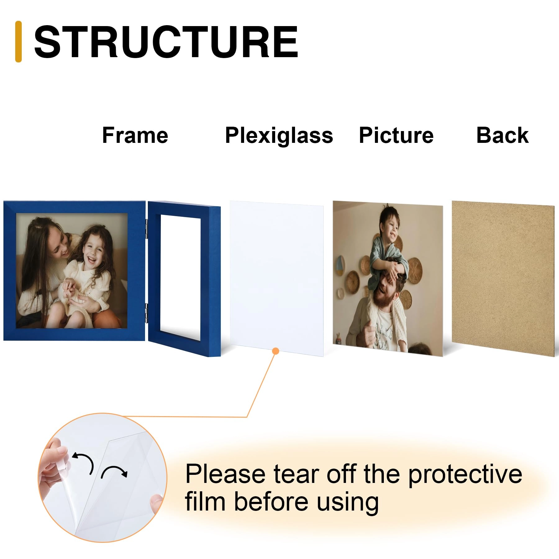 Double 6x4 Picture Frame