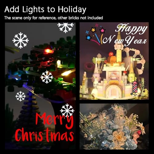 Light Up Bricks - 1X4 LED Colorful