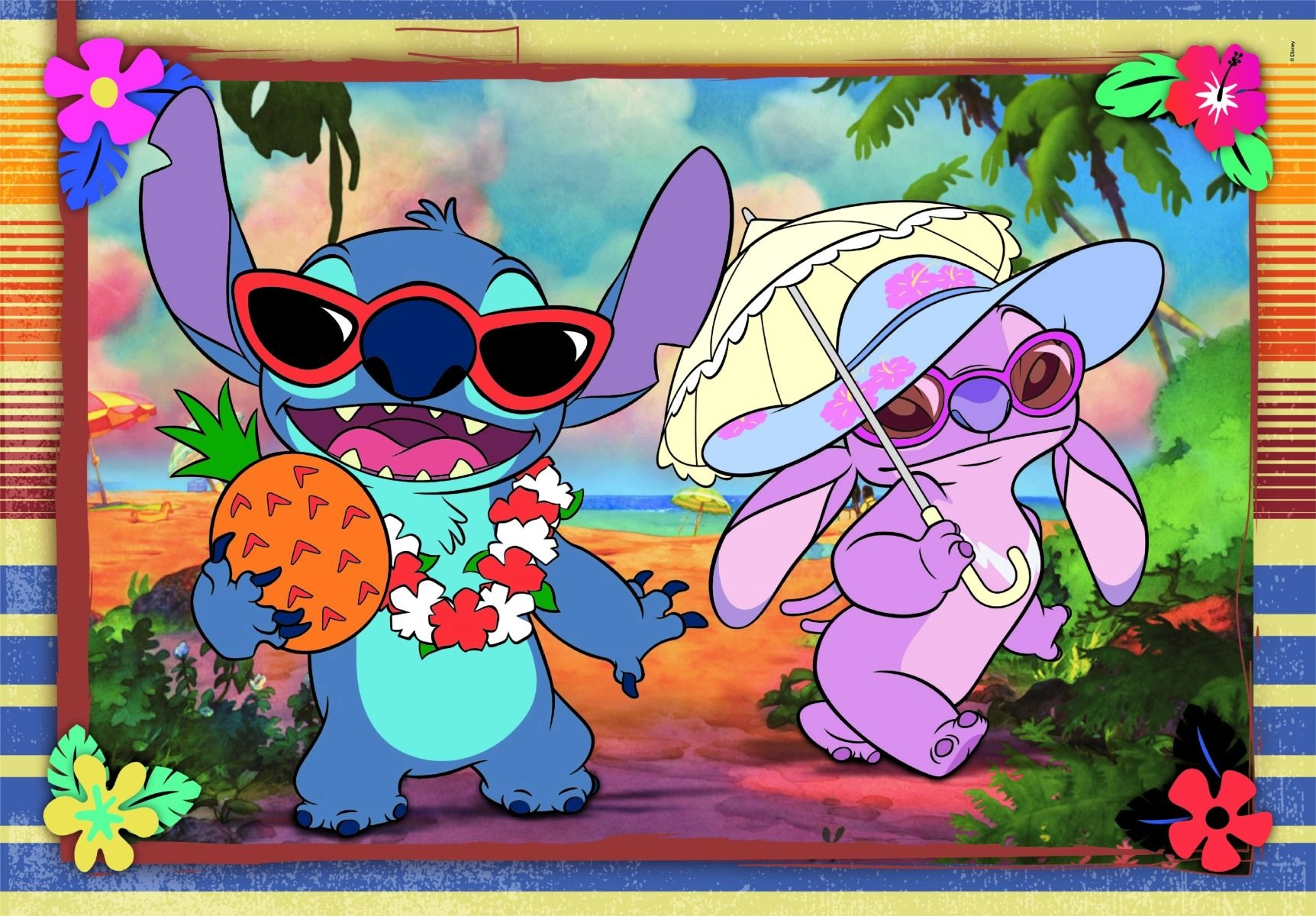 Stitch Playful Puzzle (527-24822) - 120 pcs