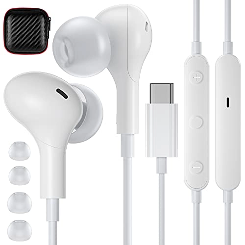 USB C Headphones Wired Earbud
