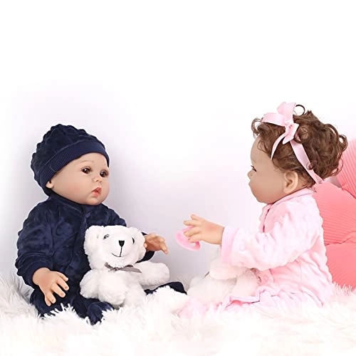 Reborn Baby Doll - 19 Inch Vinyl Girl