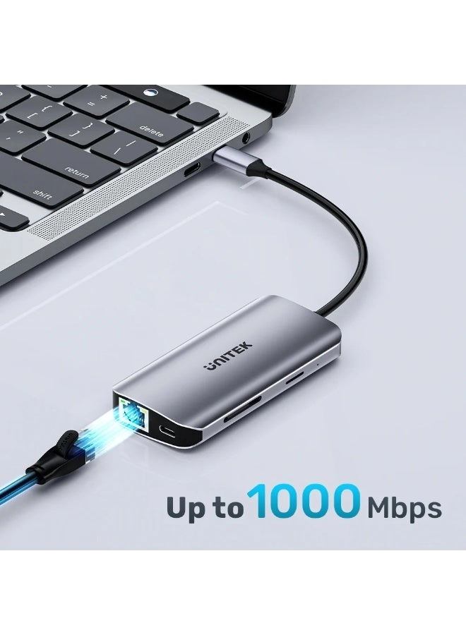 USB-C 8K Docking Station - 100W PD 2.5Gbps Ethernet