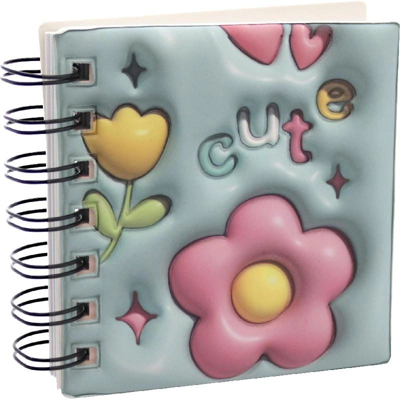 Notebook 19 X 26 cm Spiral - Grid 100 Sheets