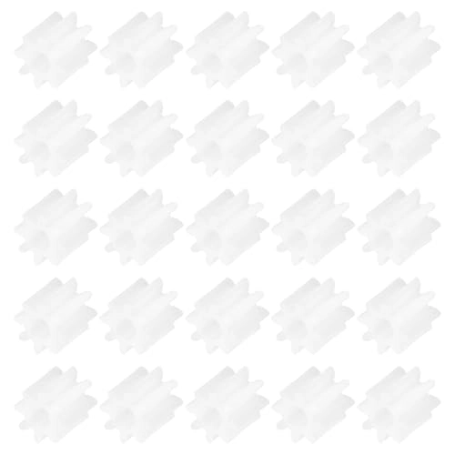 Plastic Gears - 50 Pcs 8 Teeth Module 0.5