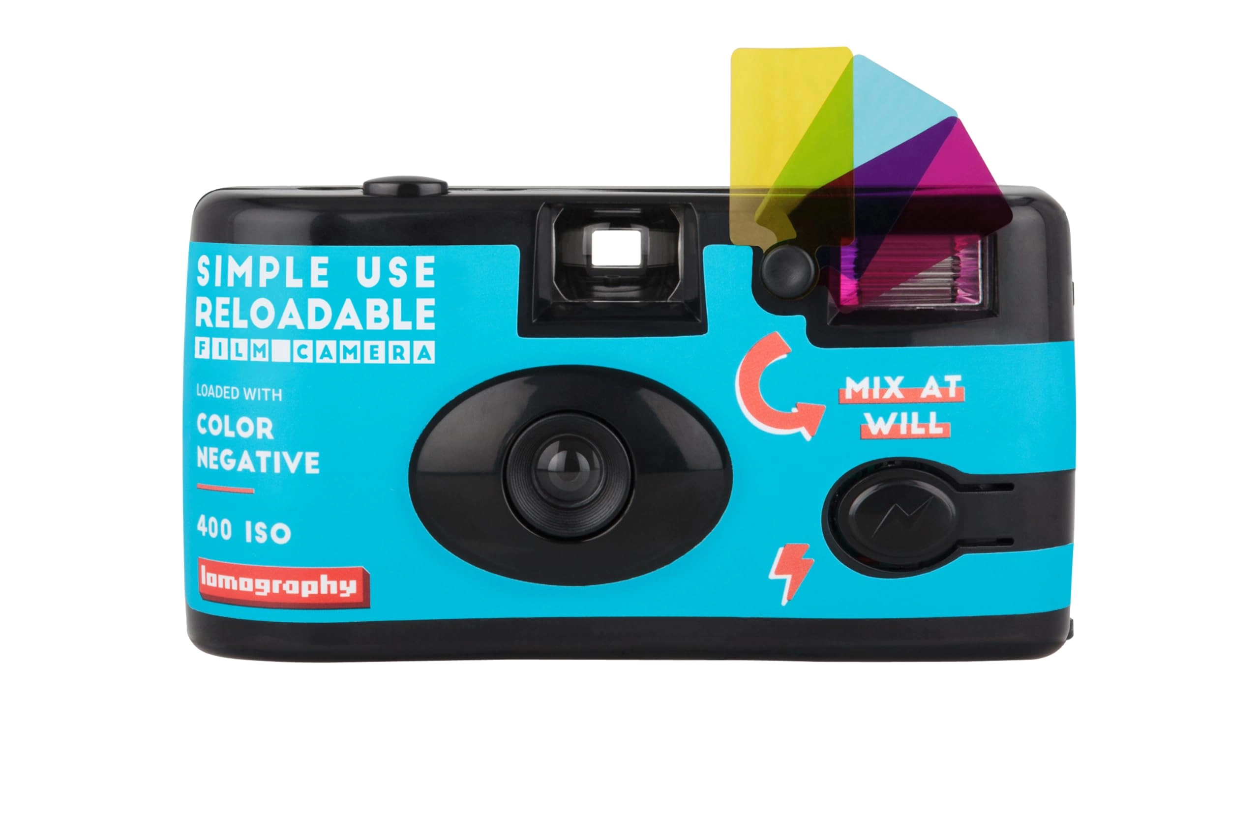 Lomography Simple Use Reloadable Camera - Color Negative 400 35mm