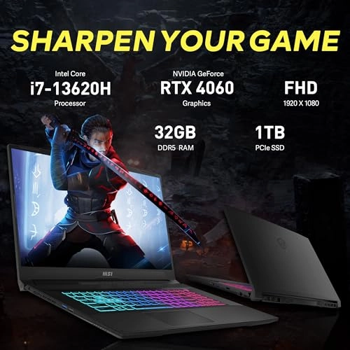 Katana 17 - 17.3'' i7-13620H 32GB DDR5 1TB SSD