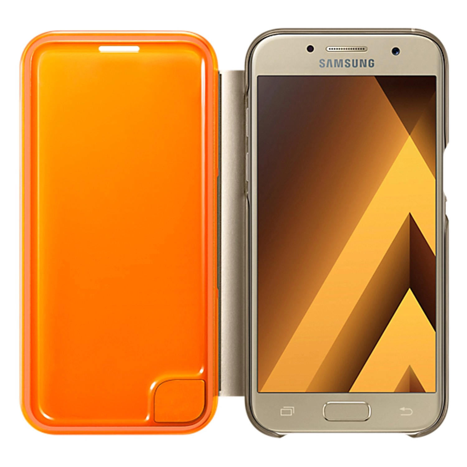 Neon Flip Cover for Galaxy A5 2017