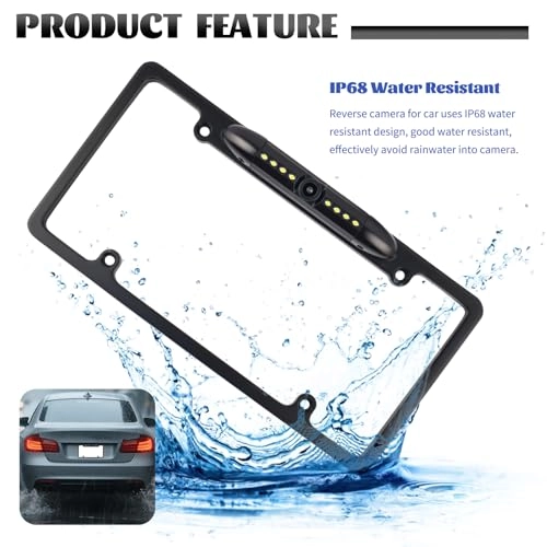 License Plate Backup Camera - Night Vision