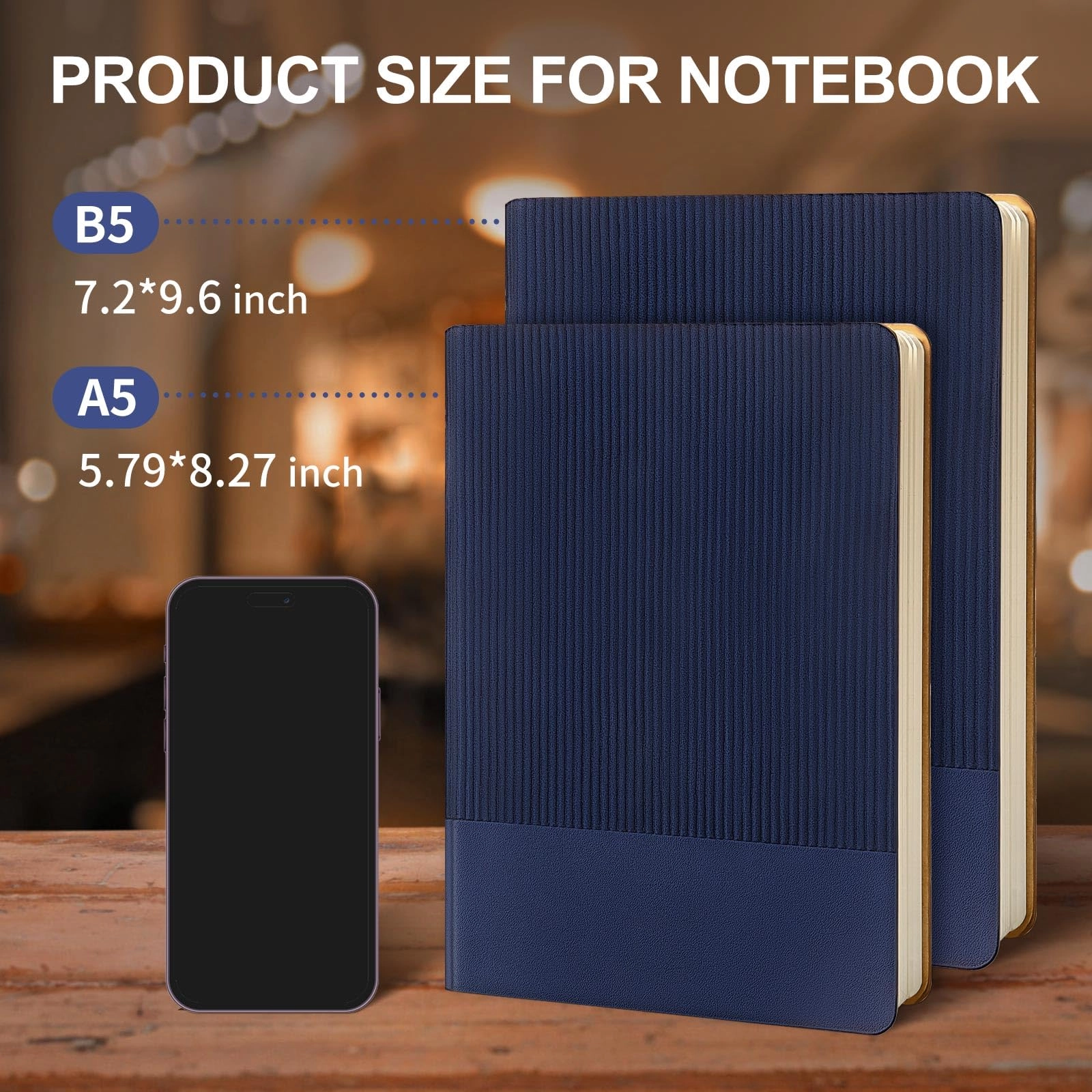 Lined Journal Notebook B5 - Lined 160 Pages