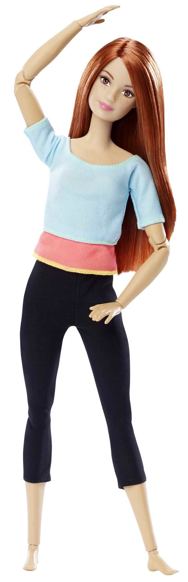 Barbie Made to Move Doll - Brunette Boxer 22 Bendable Joints Ages 3+