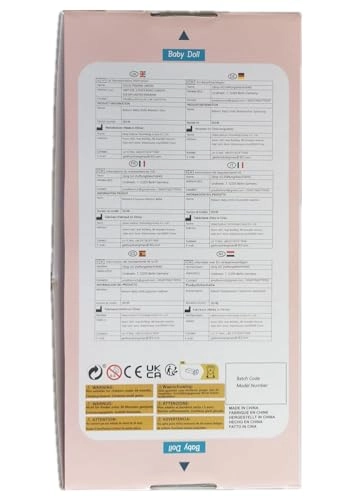 Reborn Baby Doll - 20 inches Silicone Ages 3+