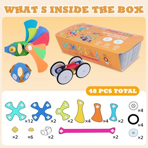 Flexible Magnetic Building Set - Builder Pack