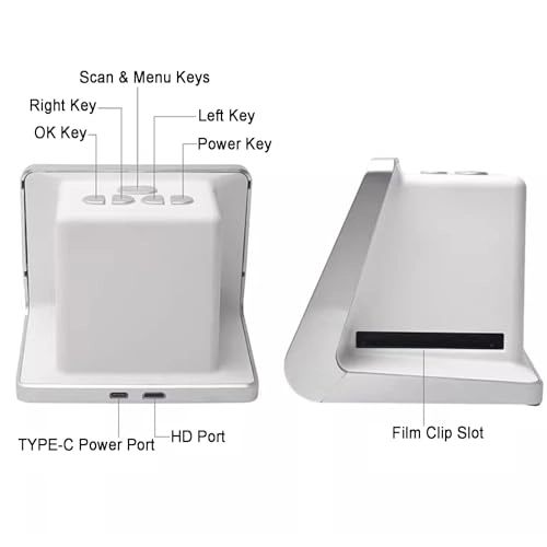 Digital Film Scanner - 120 1080P LCD Screen