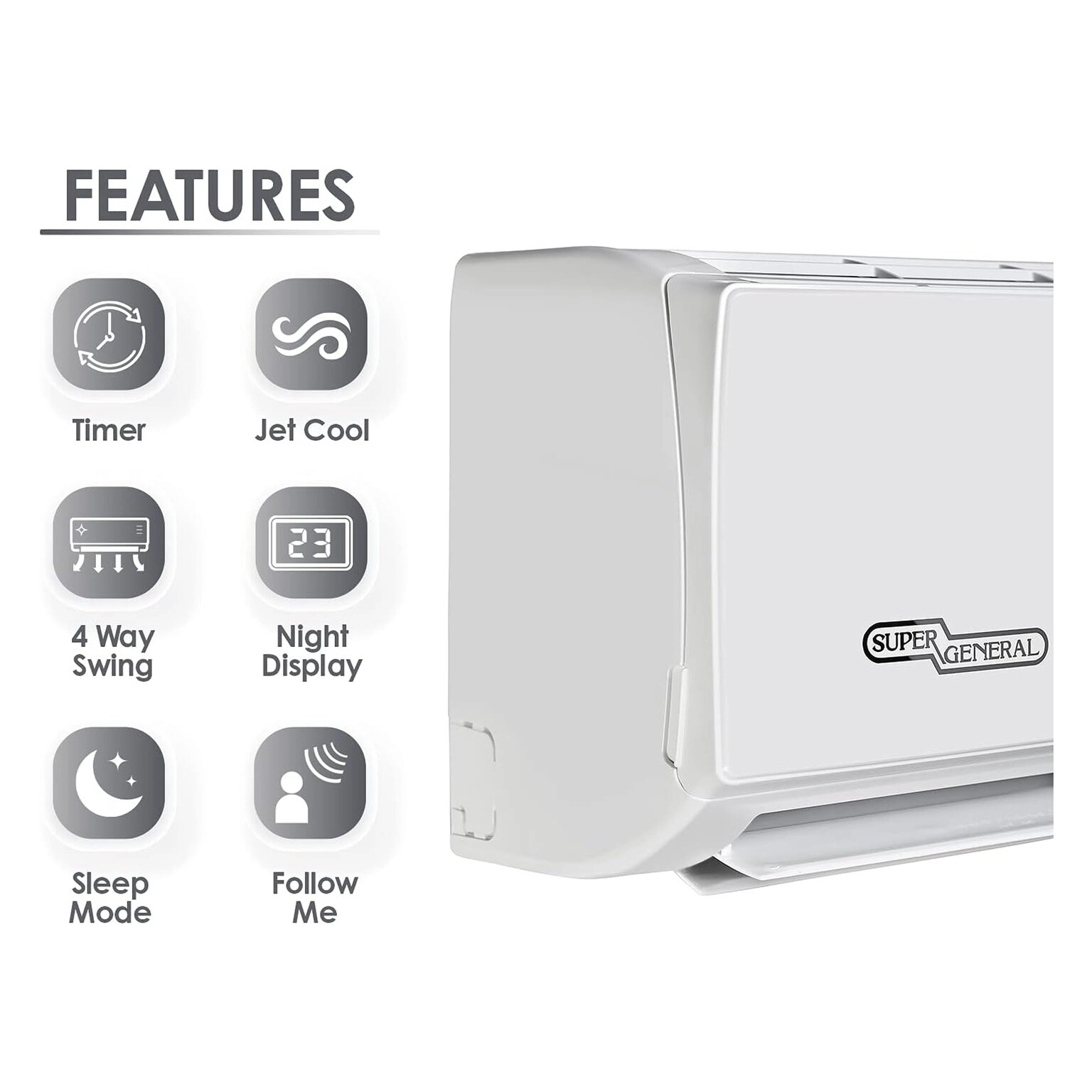 SGS320HE - 2.5 Ton White