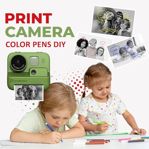 Instant camera print - 1080P Video 10X Zoom