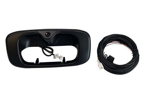 Tailgate Handle Trim Bezel with Backup Camera - Night vision Wired 600 TV lines