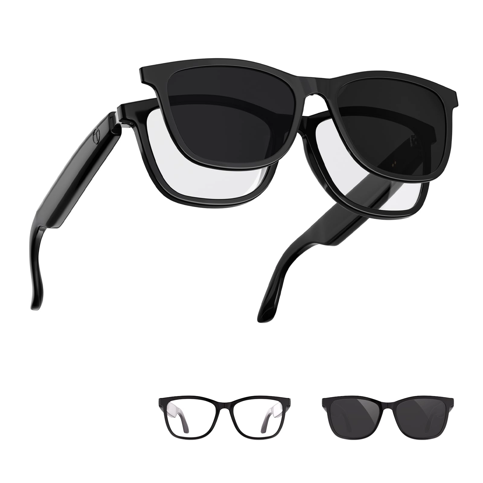 AI Smart Glasses - 116 Languages Bluetooth 5.4 UV400