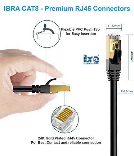 CAT8 Ethernet Cable - 2M