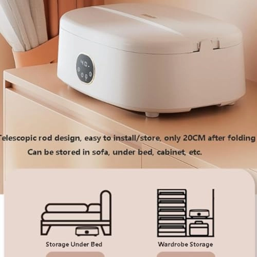 Vertical Steam Iron - 1000W Automatic Wireless