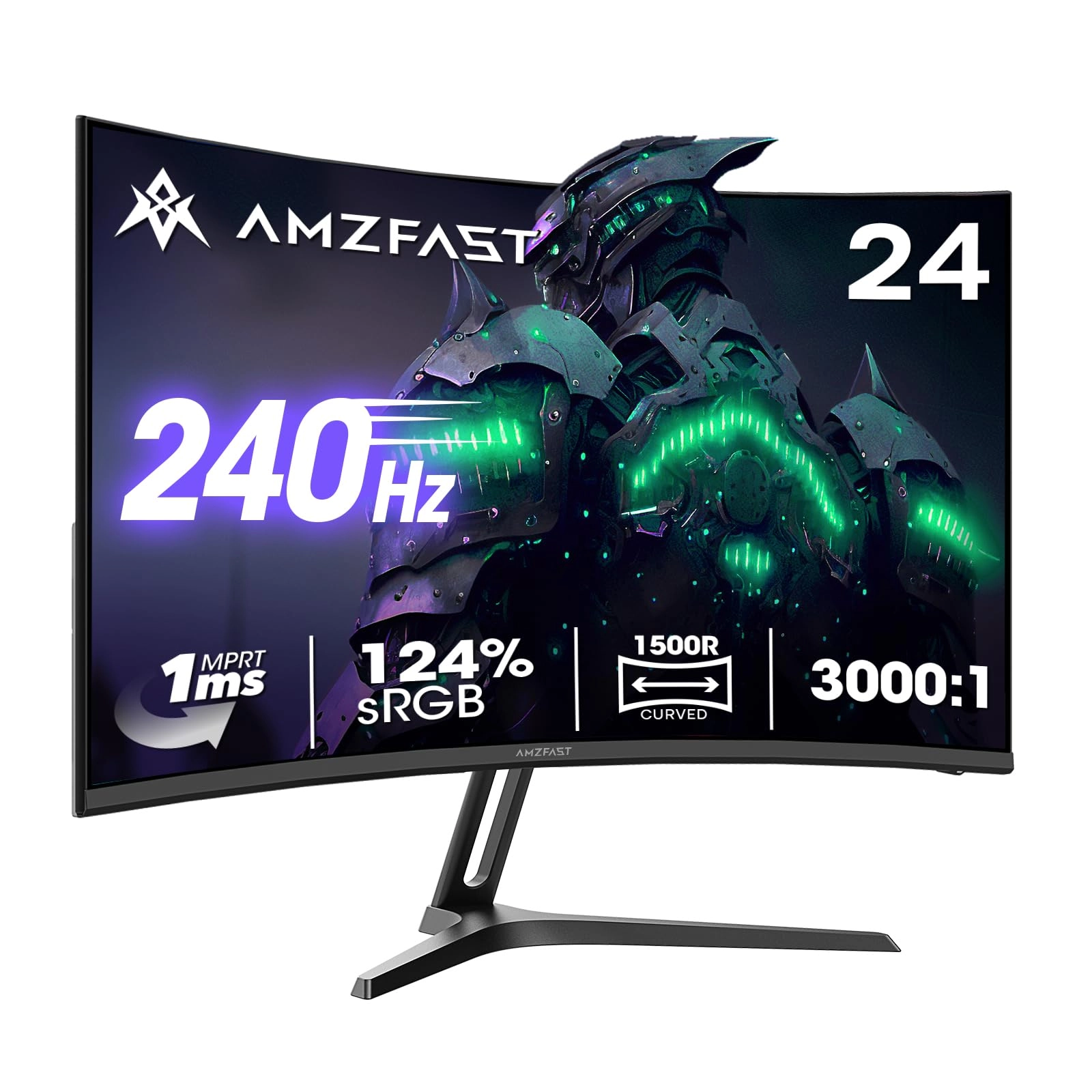Amzfast AMZG24C1Pro - 24 Inches 1920x1080