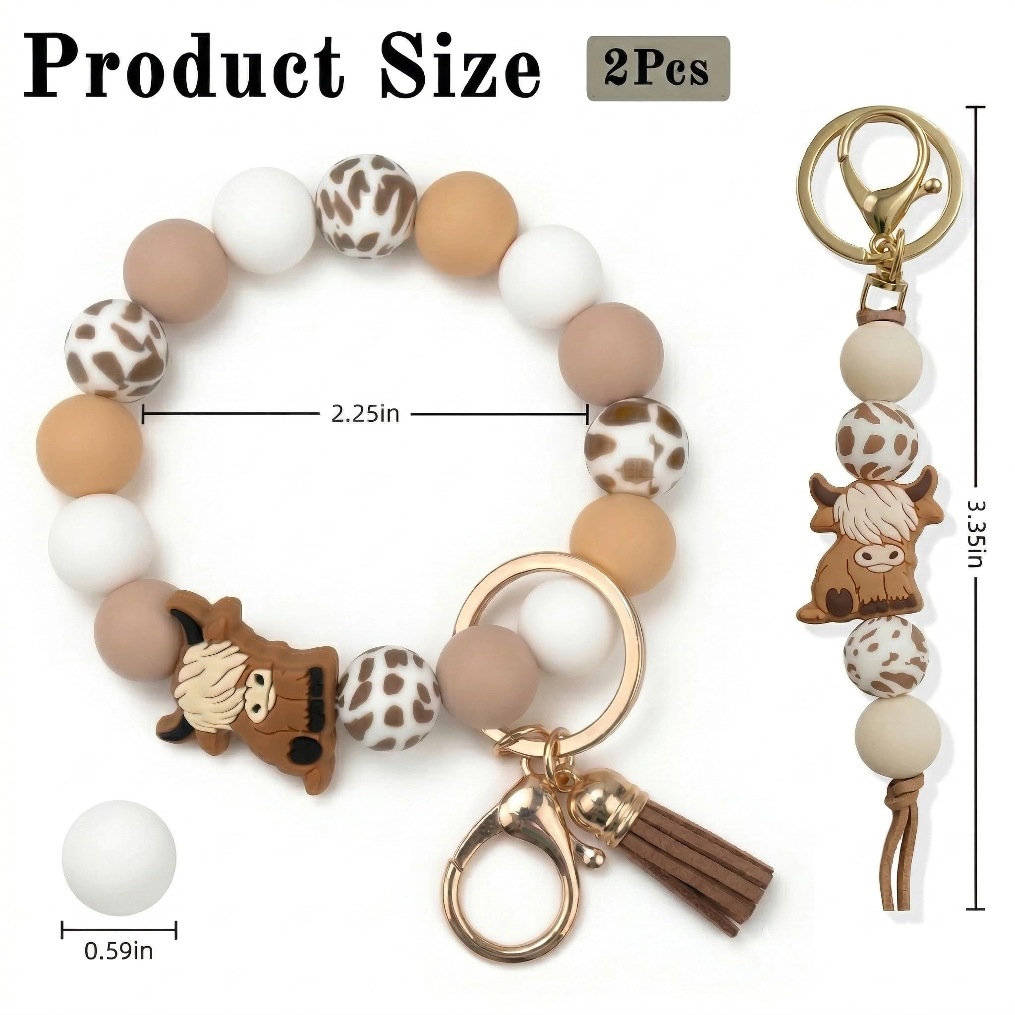 Bracelet Key Ring Set - Fantasy