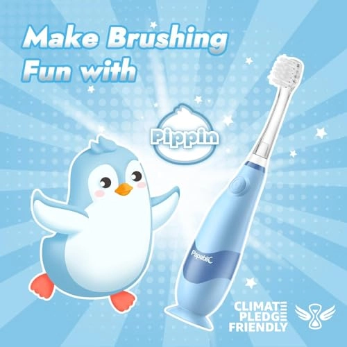 Pippin - Toddler Sonic 2 Brush Heads Smart LED Timer