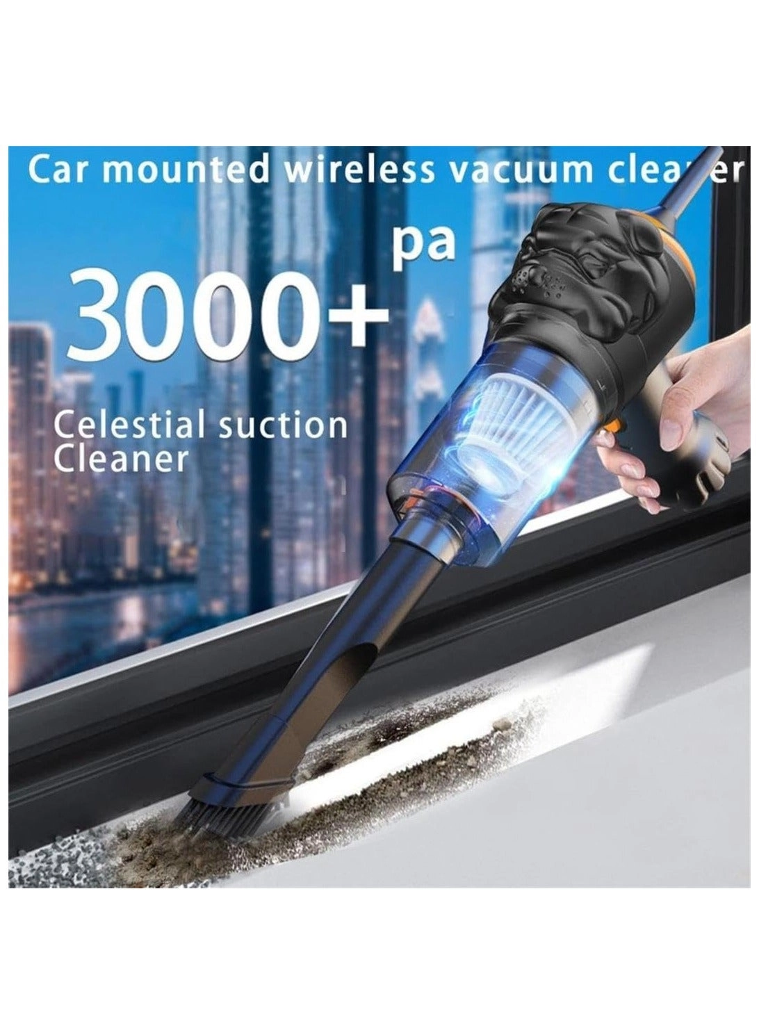 Handheld Vacuum - 10000PA Cordless 4000mAh