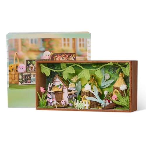 DIY Miniature Dollhouse Kit - Spring