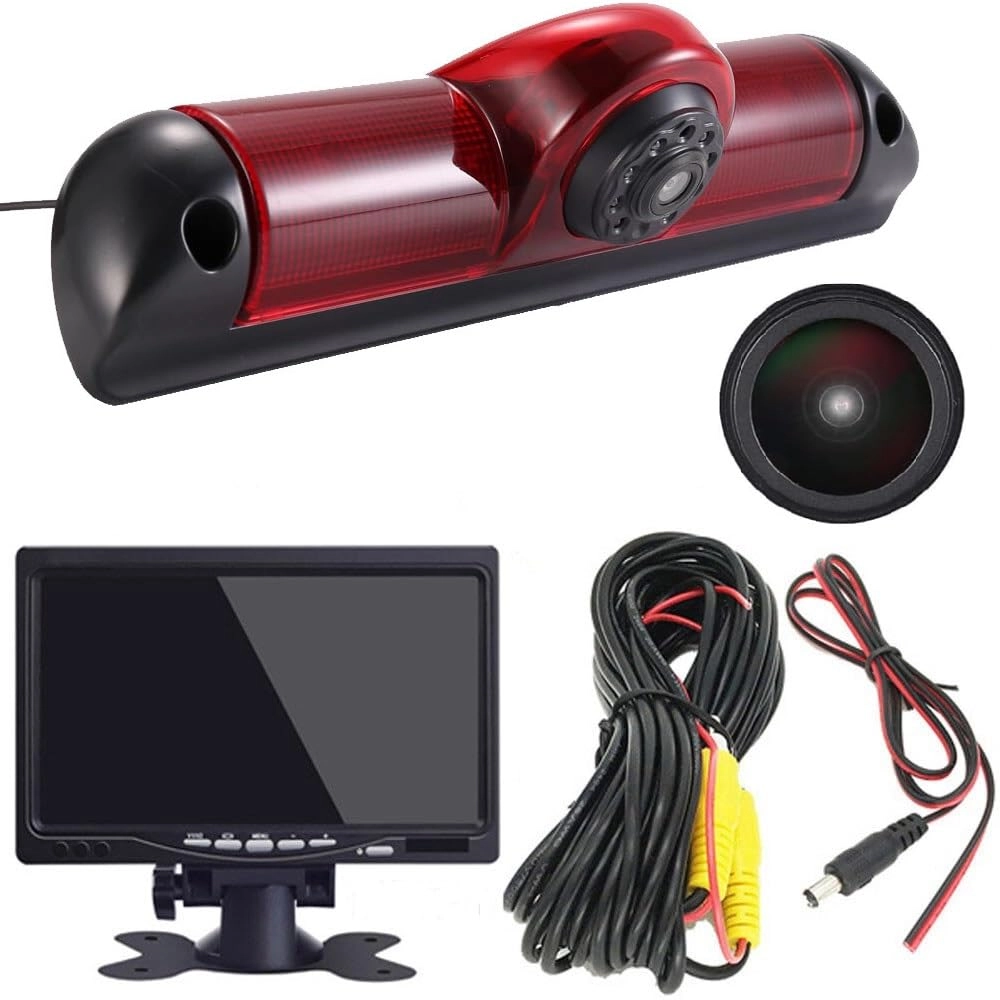 LCD TFT Colour Display Monitor + Car Camera - Night vision 1280 x 720
