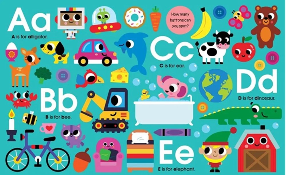 Mini Me My First ABC Board Book - 1 years+