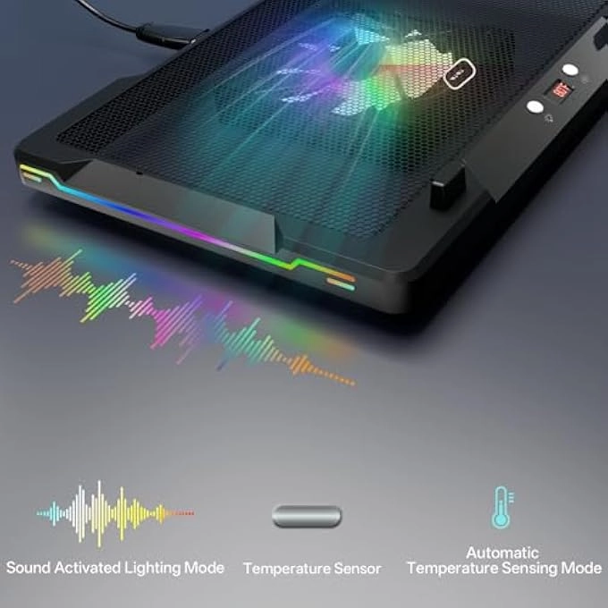 LAPTOP COOLING PAD - 5 15.6-17.3 INCH