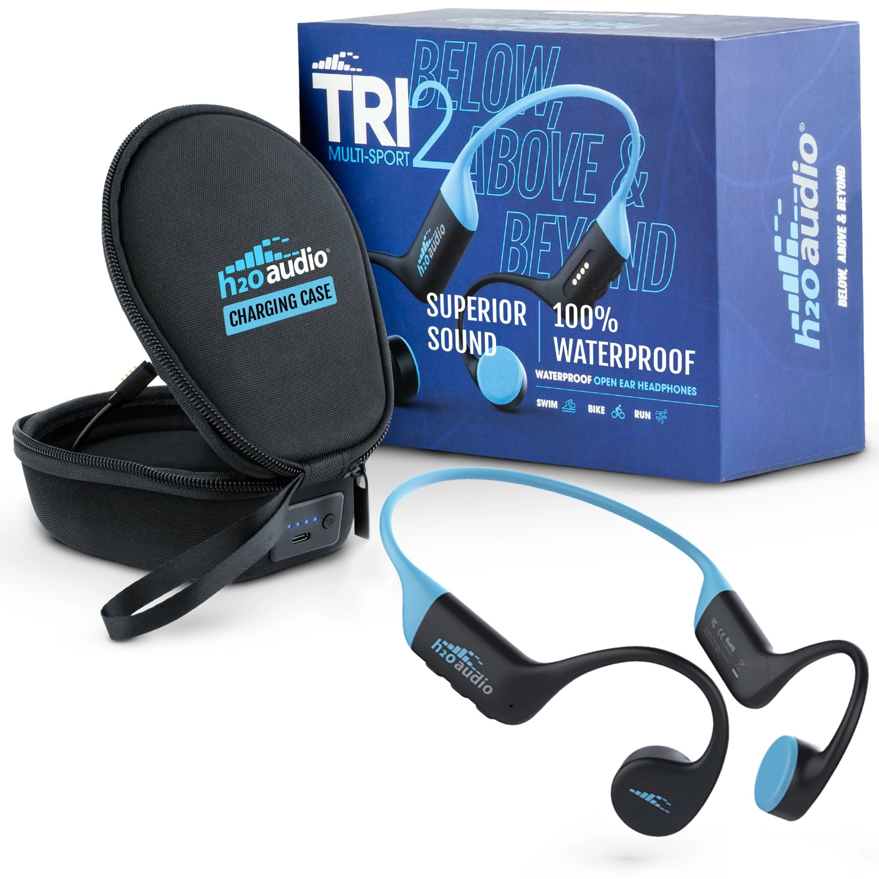 TRI 2 Wireless Headphone Charging Case