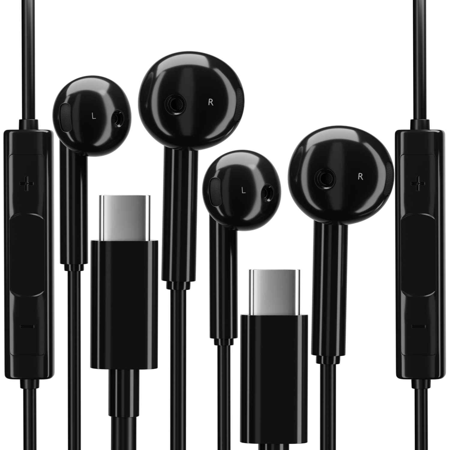 pluX BUXDYU Wired Earphone Pack