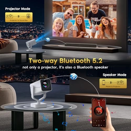 Smart Mini Projector - 1920 x 1080