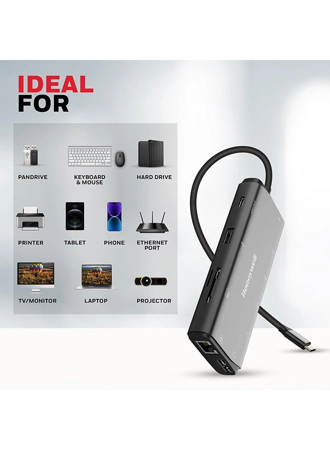 TypeC Multiport Dock - TypeC Laptop, PC, Dell, HP, Macbook